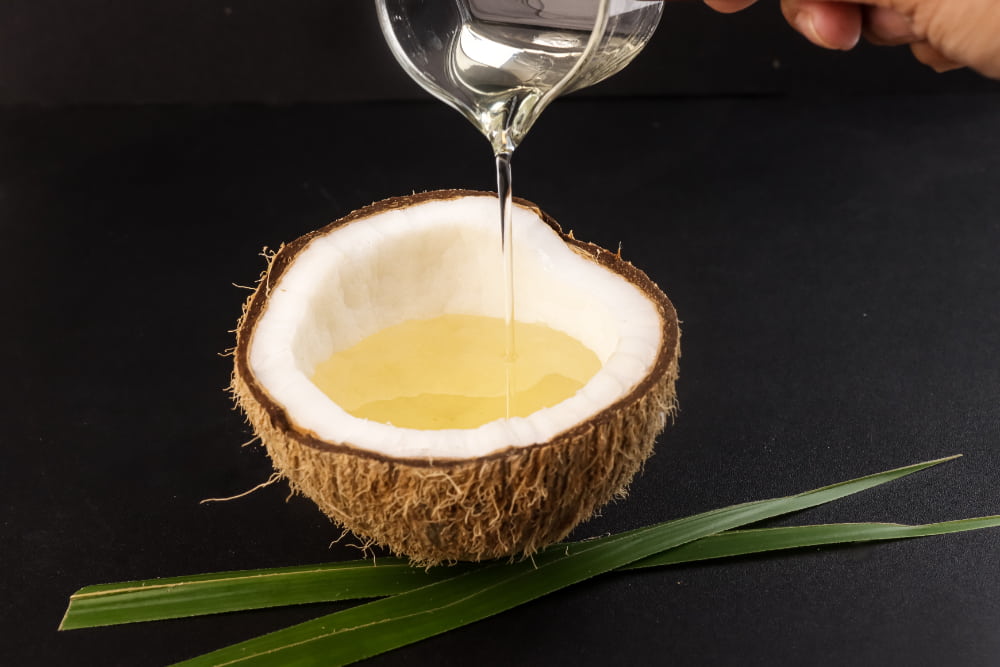 Coconut Oil on Belly Button Trick
