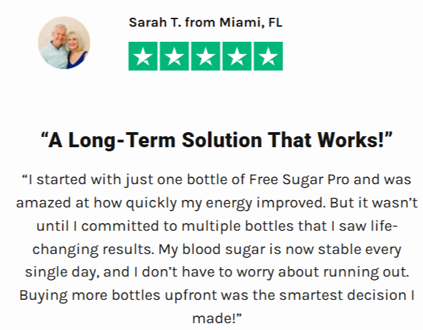Free-Sugar-Pro customer reviews
