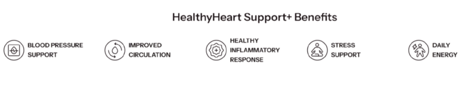 HealthyHeart Support+ Benefits