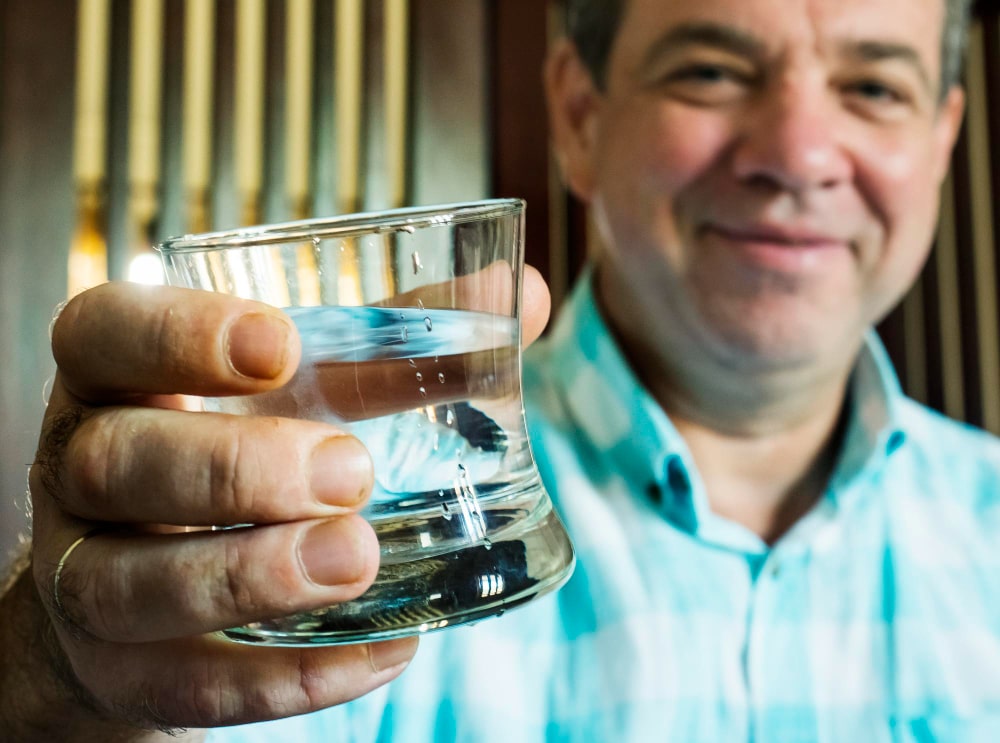 is drinking warm water good for prostate