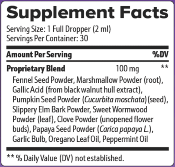 Cleanest Body Supplement Fact