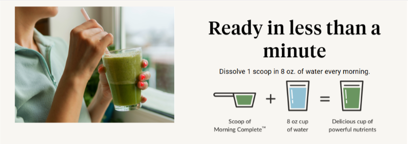 Activated You Morning Complete uses