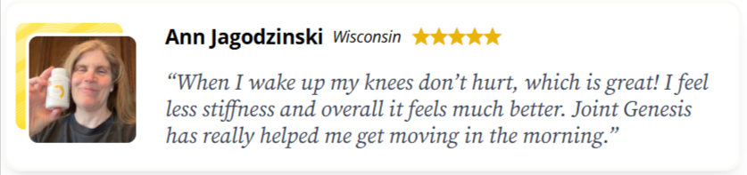 Joint Genesis Customer Reviews