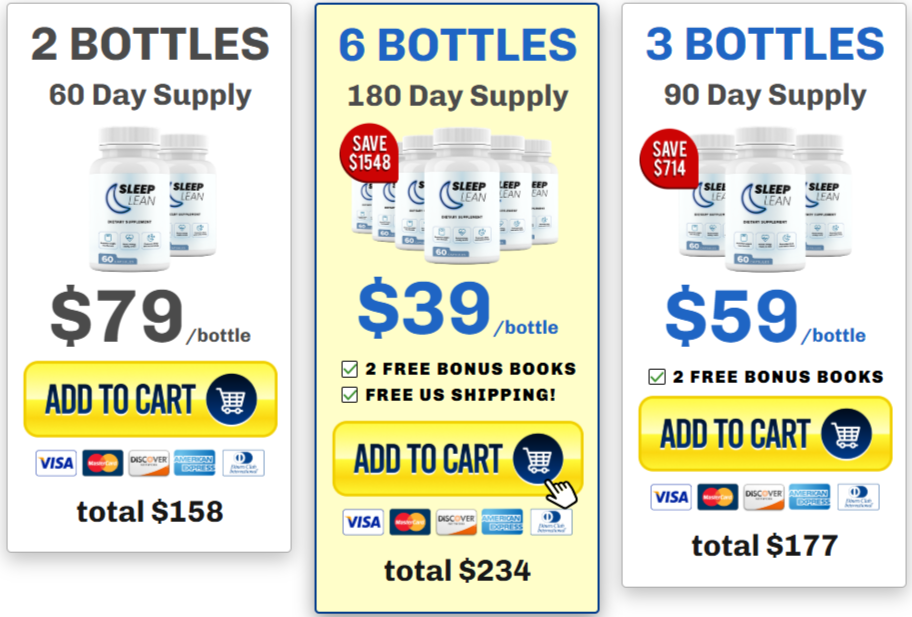 SleepLean Prices