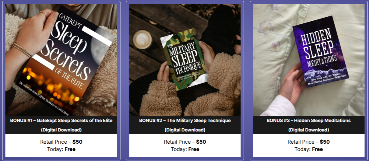 DeepSleep Bliss Bonuses