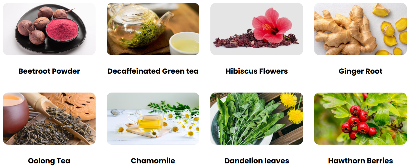 Cardio Slim Tea Ingredients