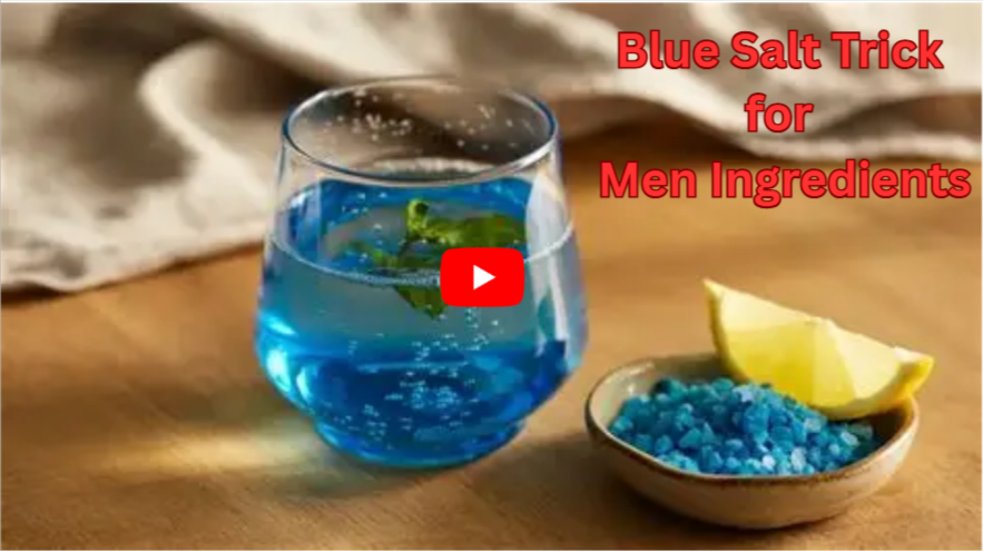 Blue Salt Trick Men Ingredients