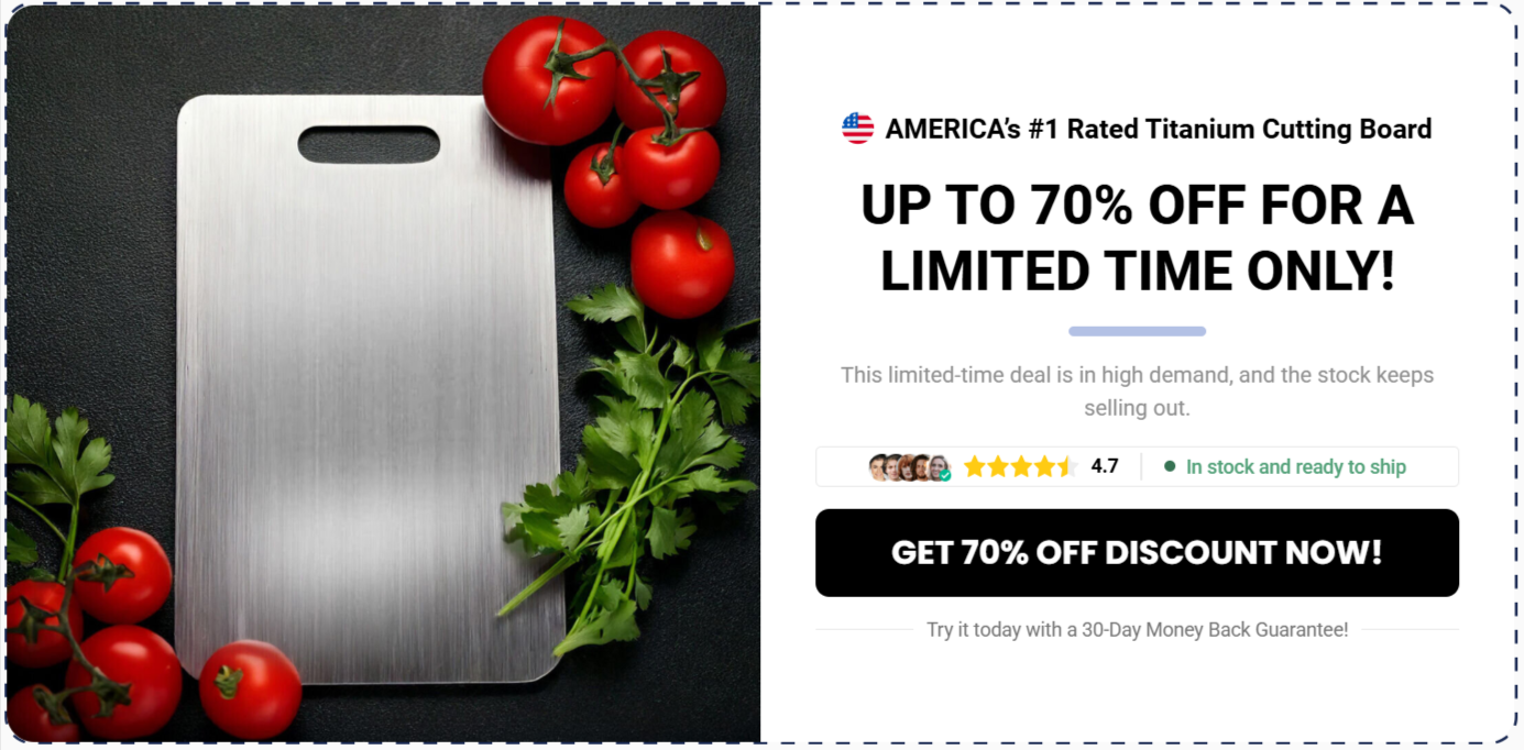 KatuChef Titanium Cutting Board Review