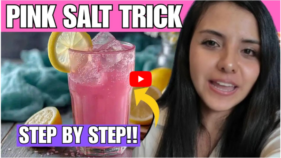 Pink Salt Lemon water Recipe