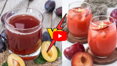 Prune Juice vs Plum Juice