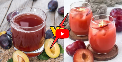 Prune Juice vs Plum Juice