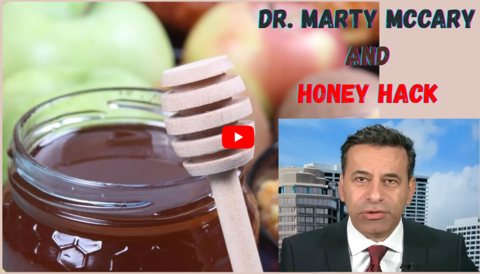 dr. marty mccary and honey hack for dementia