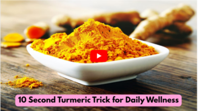 10 Second Turmeric Trick for Daily Wellness