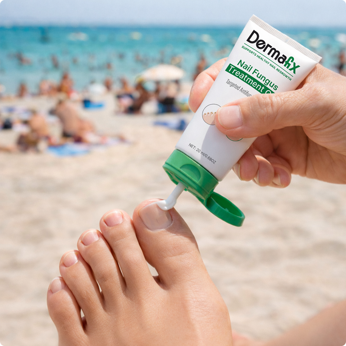 Dermafix Nail Fungus Treatment Gel usage