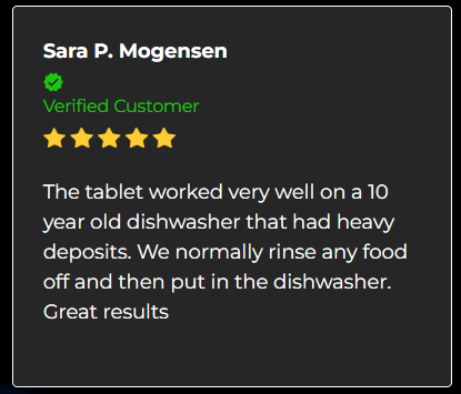 Fuugu Dishwasher Tablets customer reviews