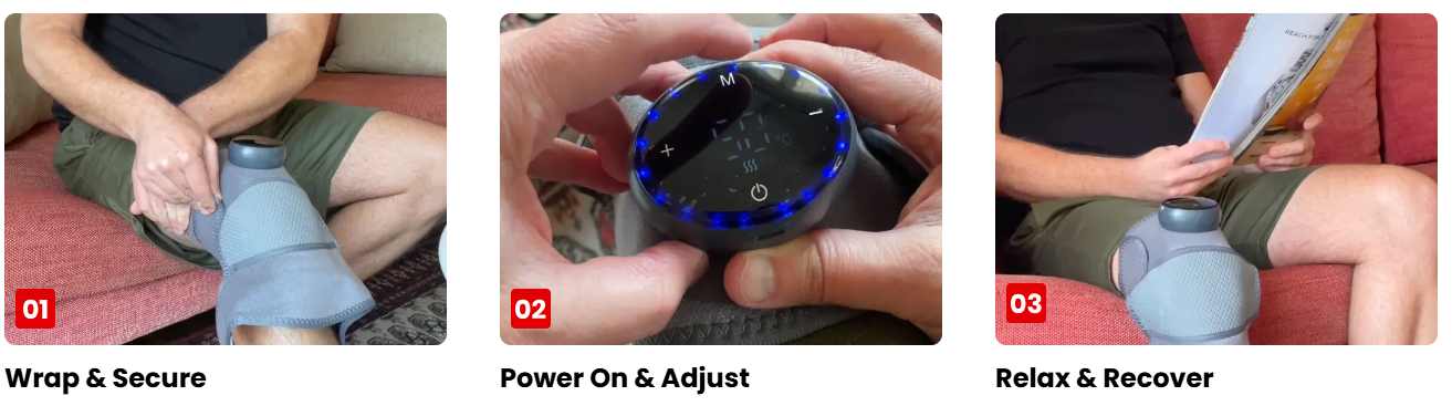 Glokore Knee Massager uses