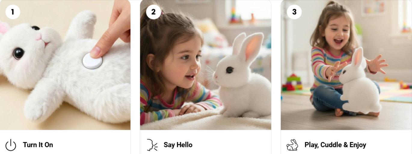 Hoppsy RobotBunny uses