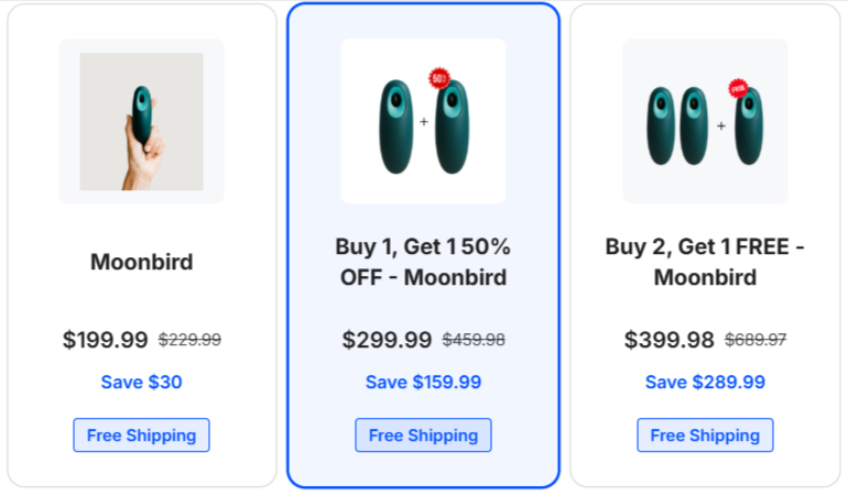 MoonBird picing details