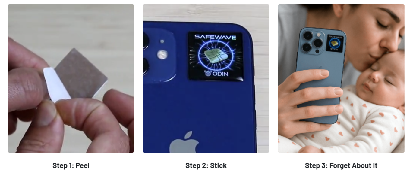 ODIN EMF Blocking Sticker fuses