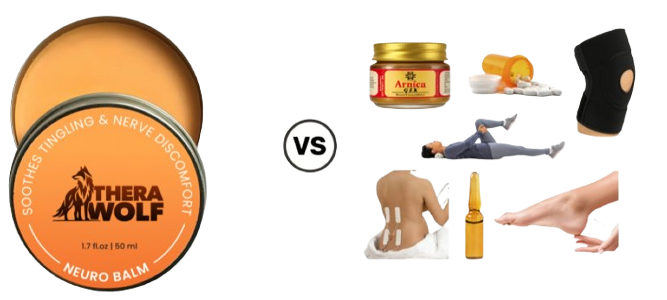 TheraWolf PainBalm Vs Others