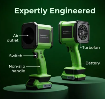 TornadoPro Handheld Leaf Blower features