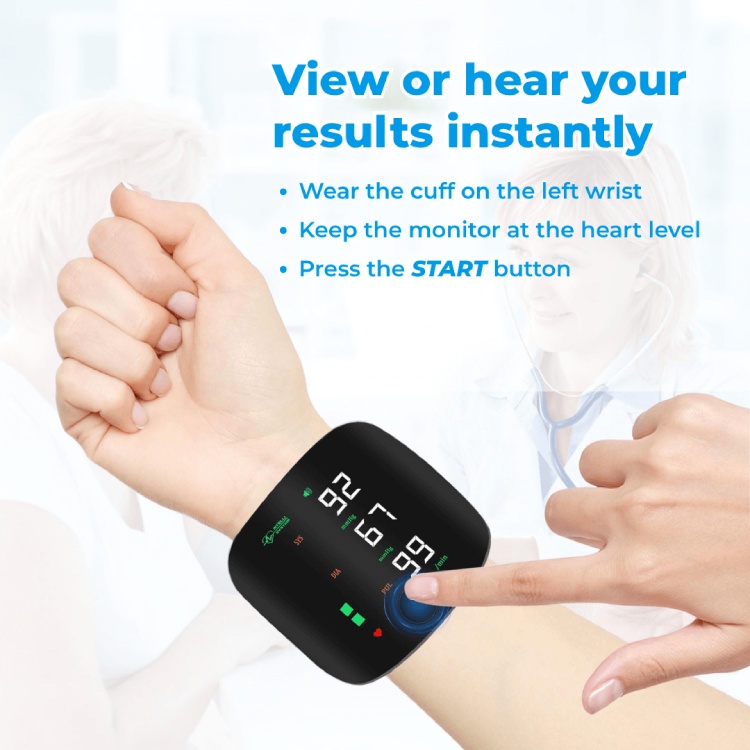 Vital Wrist Monitor usage