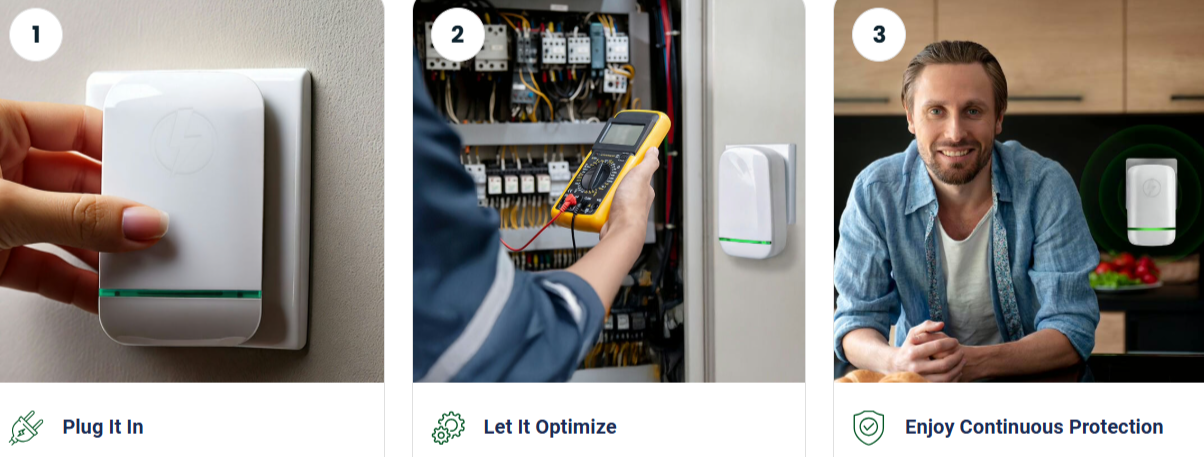 VoltCore Energy Saver how to use