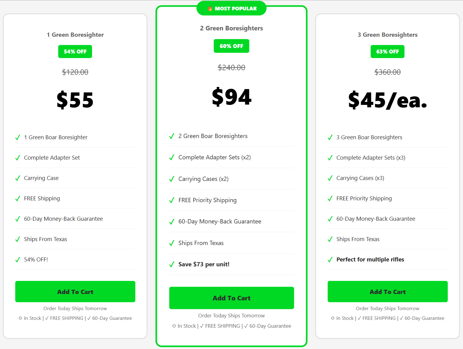 Boar Green Boresigh price