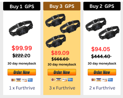 Furthrive GPS price details
