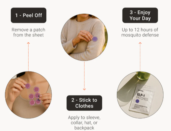 Gentle Anti-Mosquito Patches uses