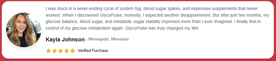 GlycoPulse customer reviews