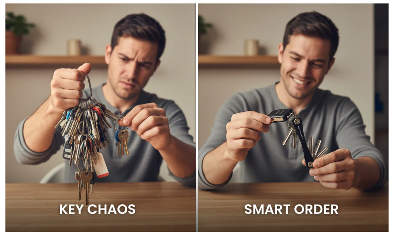Keysmart Key Holder for Keychain benefits