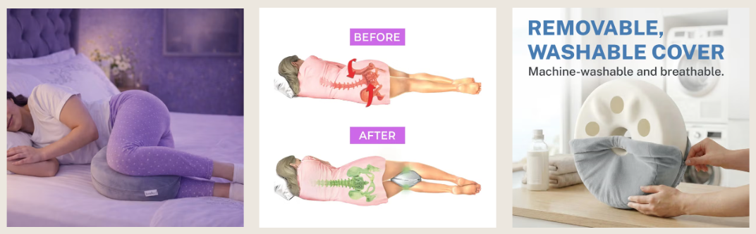 KneNest Knee Pillow benefits