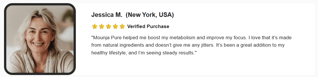Mounja Pure customer reviews