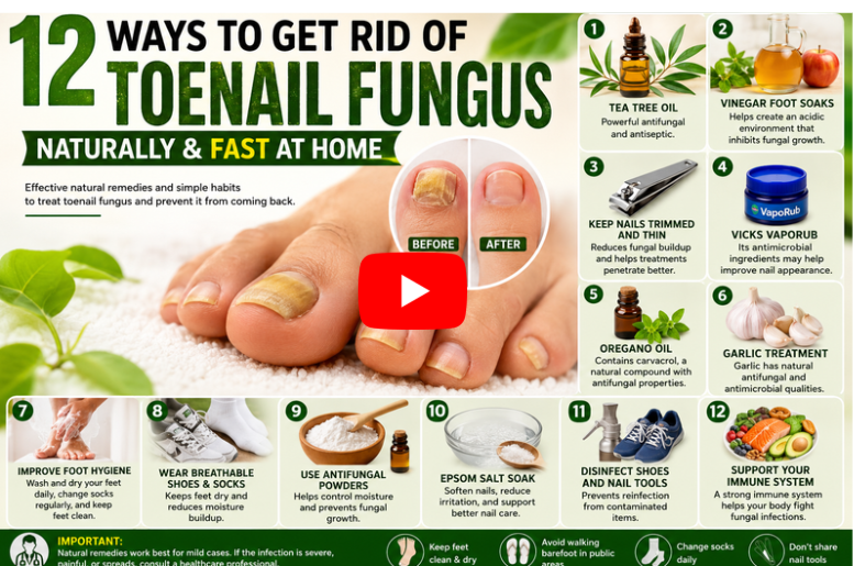 12 Ways to Get Rid of Toenail Fungus Naturally & Fast at Home