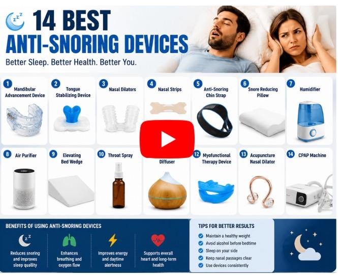 14 Best Anti-Snoring Devices