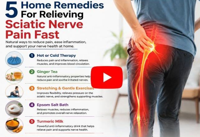 5 Home Remedies For Relieving Sciatic Nerve Pain Fast
