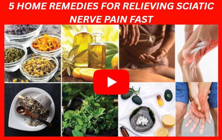 5 Home Remedies For Relieving Sciatic Nerve PainFast