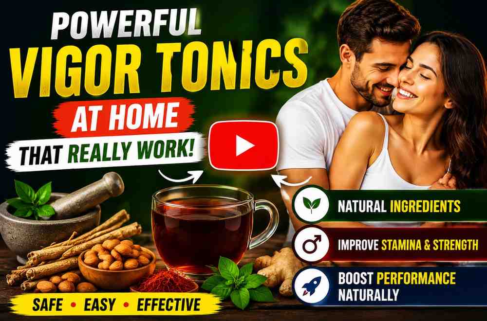 Erectile Dysfunction Vigor Tonic at Home That Work