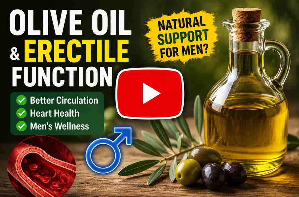 Is Olive Oil Good for ErectileDysfunction