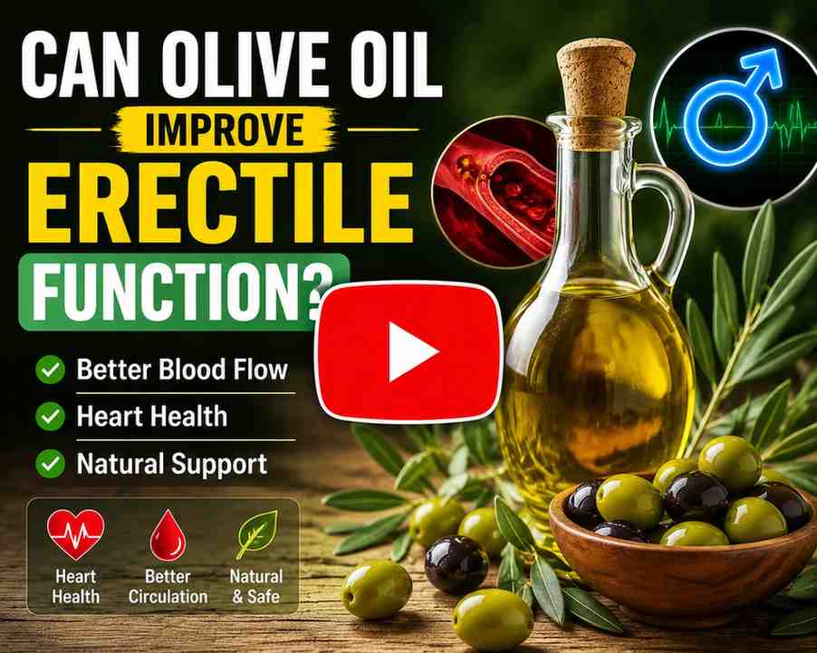 Is OliveOil Good for Erectile Dysfunction