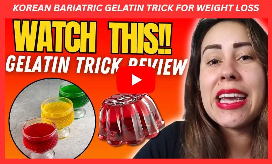 Korean Bariatric Gelatin Trick for weight loss