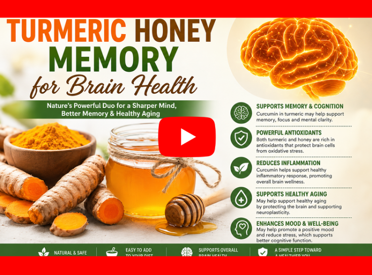 Turmeric Honey Memory for Brain Health