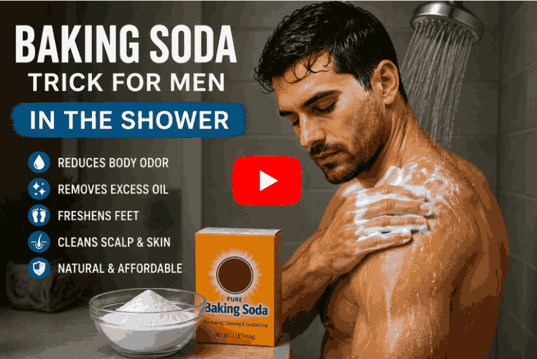 baking soda for men