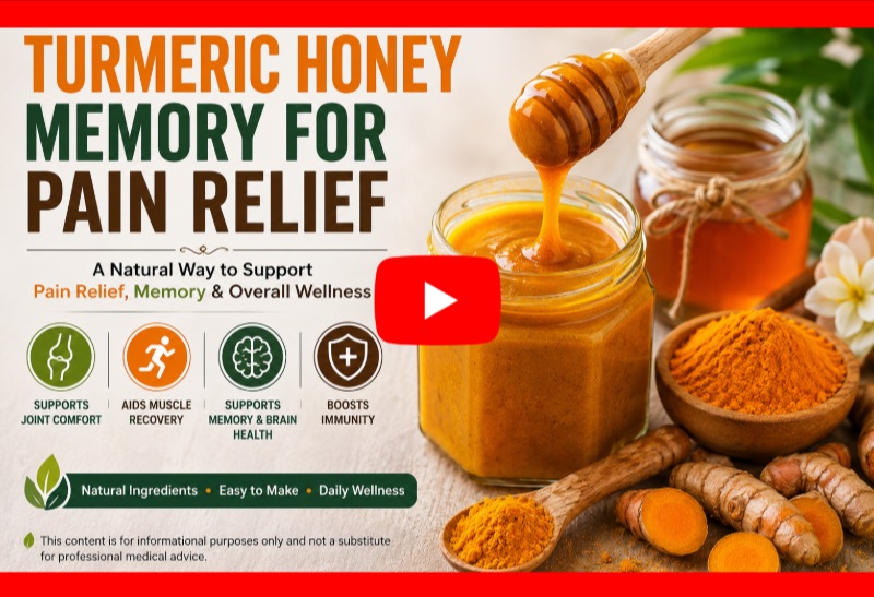 turmeric honey memory for pain relif